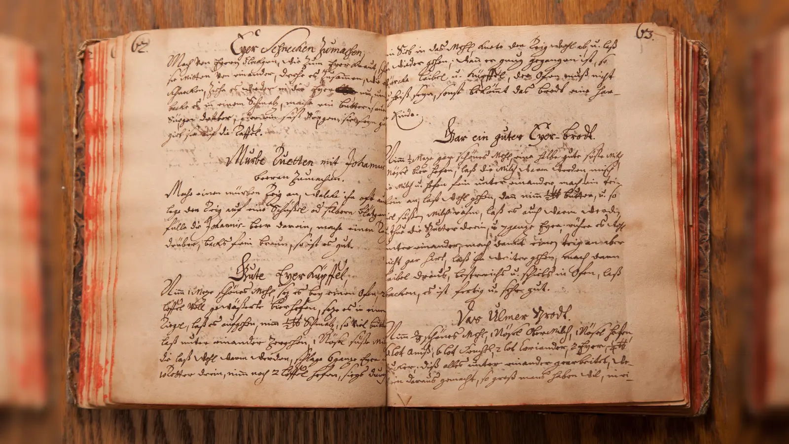 Kochbuch der Sibylle Wilhelmine Freifrau von Münchhausen. (Foto: privat)