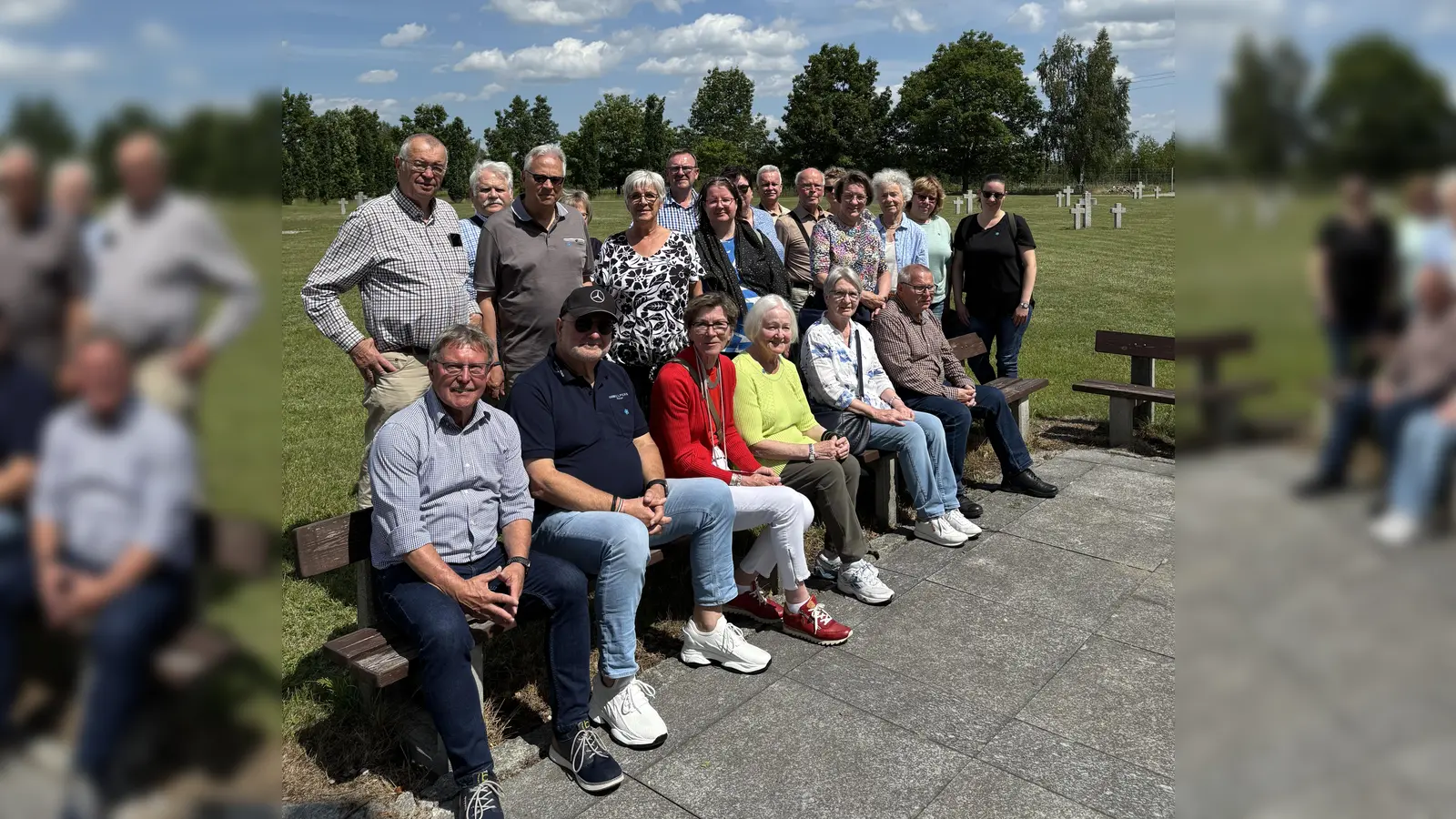 V.l.: Helmut Mönnikes, Andrea und Werner Dürdoth, Vorsitzende Anna Katharina Bölling, Rudolf Dunkel, Ulrich Hadding und Sigrid Wichmann. (Foto: privat)