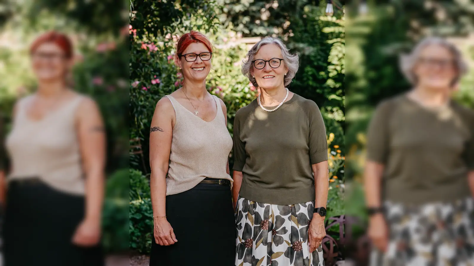 Daniela Nowak-Henkel und Rita Tensi laden ein (Foto: Löwen Media)