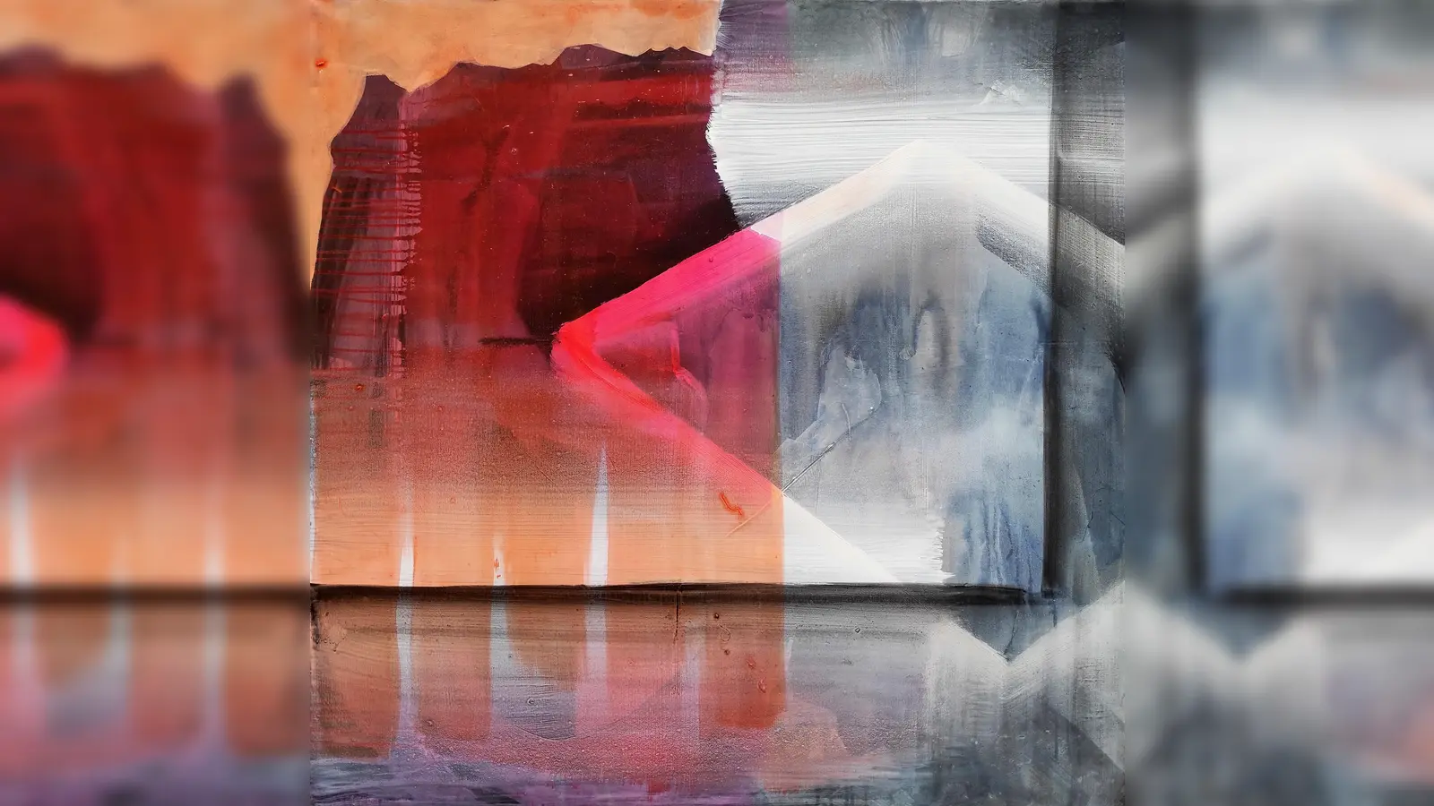 Margret Parquart o.T. 2023, Acryl auf Leinwand. (Foto: privat)