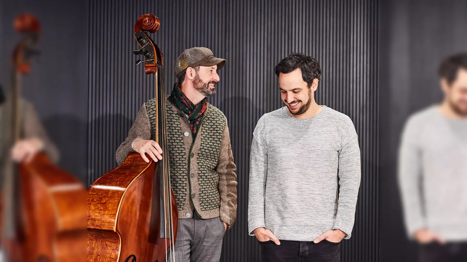 Nasim Kholti und Bassist Marcel Engler. (Foto: Nico Schwarz)