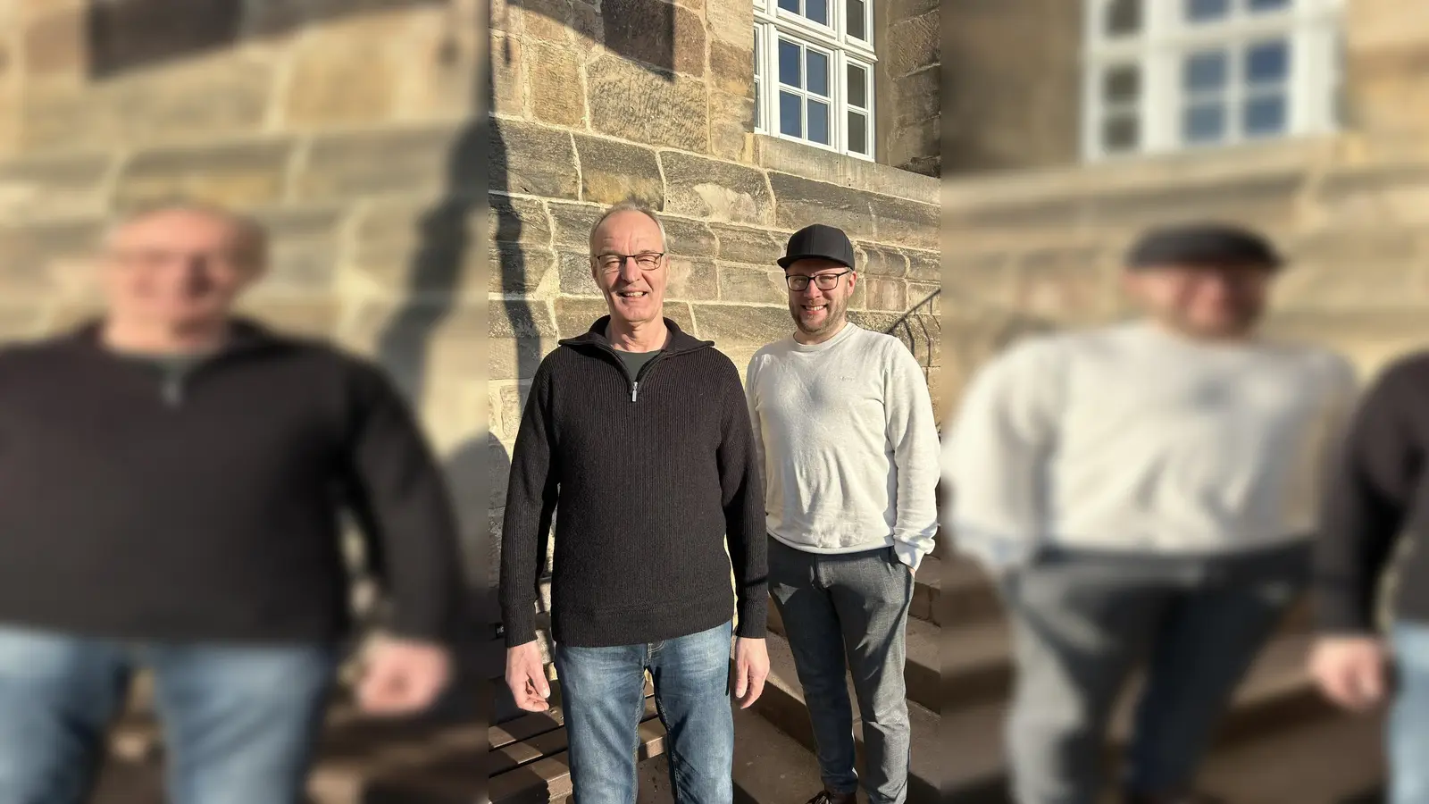 Heinrich Lammers (l.) und Marc Henke (r.) freuen sich auf zahlreiche Anmeldungen. (Foto: Jugendhaus Hardehausen)