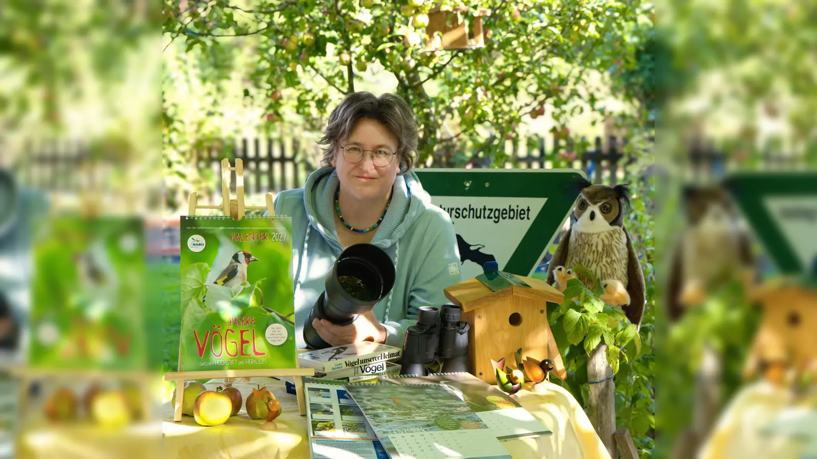 Für das Jahr 2027 gibt Christiane Sasse aus Lamerden einen Wandkalender mit Vogelfotografien heraus, die allesamt vor Ort aufgenommen wurden.  (Foto: privat)