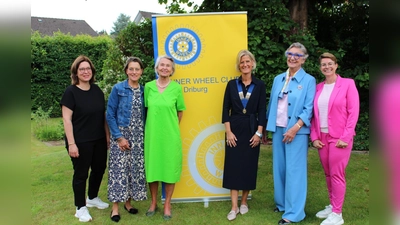 Der amtierende Vorstand (v.l.) Natalie Schockemöhle, Florine Wendenburg, Maria-Theresia Wehofsich (Pastpräsidentin), Ulrike Steinwart (Präsidentin), Ursula Niewöhner (Vizepräsidentin) und Petra Nolte. Es fehlen Sonja Härtel und Heike Müller. (Foto: privat)