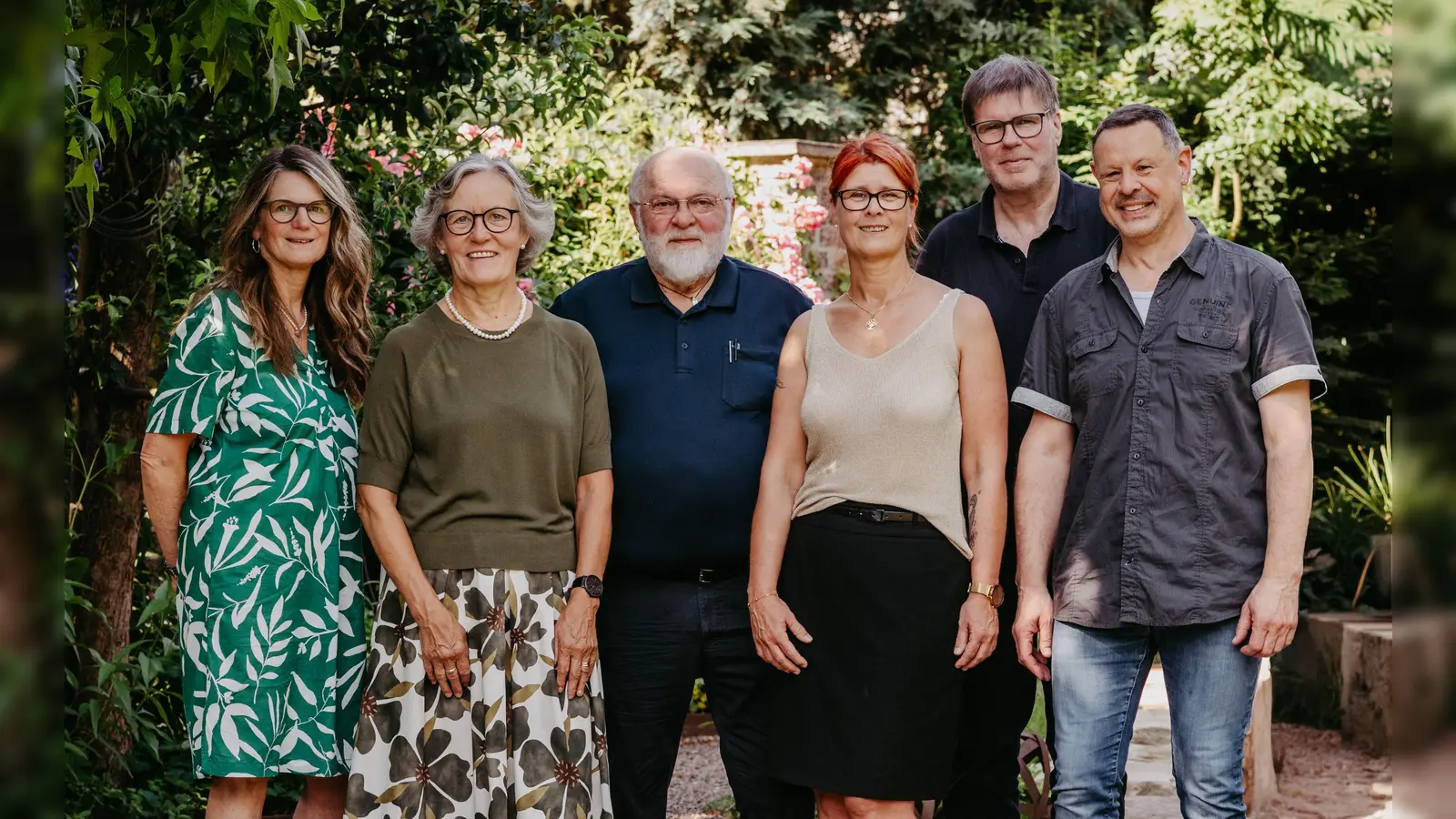 V.l.: Iris Roggenbuck, Rita Tensi, Henry Werner, Daniela Nowak-Henkel, Hermann Köhne, Thomas Meier. (Foto: Löwen Media)