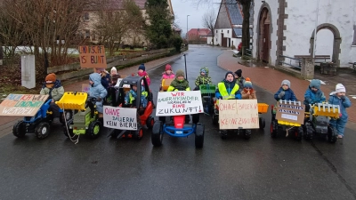 Trecker-Demo im etwas kleineren Format. (Foto: privat)