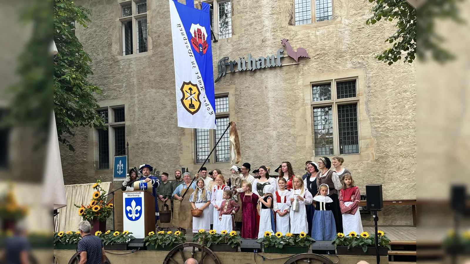 Eröffnung des 45. Kälkenfests Warburg (Foto: Julia Sürder)