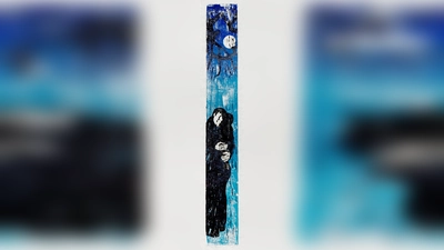 Jacob Pins, „Die Liebenden“, 1958, Holzschnitt. (Foto: Forum Jacob Pins)