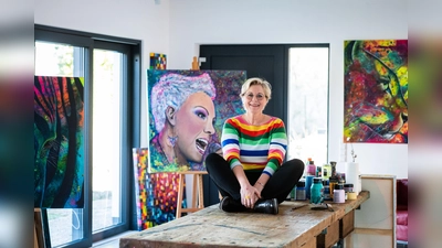 Künstlerin Christine Eickert. (Foto: Thomas Göbert)