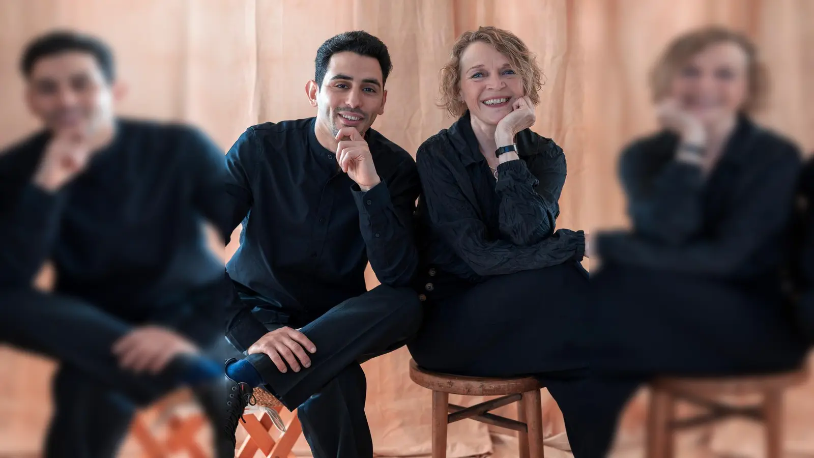 Aeham Ahmad und Jutta Seifert. (Foto: Wendehals)