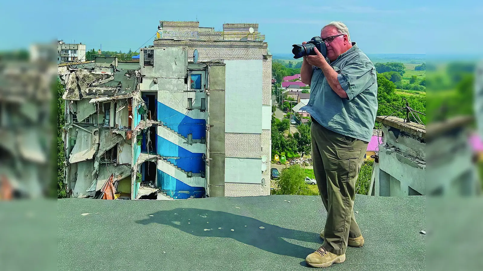 Howard G. Buffett in Borodianka, Ukraine (Foto: Ann Kelly Bolten)