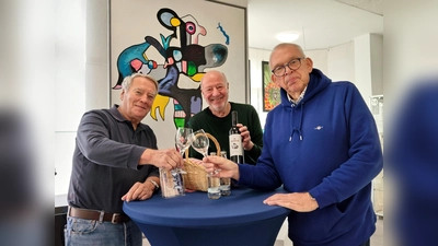 Es freuen sich auf das Event (v.l.): Heiner Düsterhaus, Michael Gäde und Josef Reckers. (Foto: Doris Dietrich)