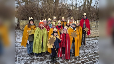 Von links hinten: Alena, Mia, Lina, Greta, Leonie, Jette, Jonas.<br>Mitte: Antonia, Mia, Felix, Rafael, Marvin.<br>Vorne: Alexander, Helene, Niklas. (Foto: privat)