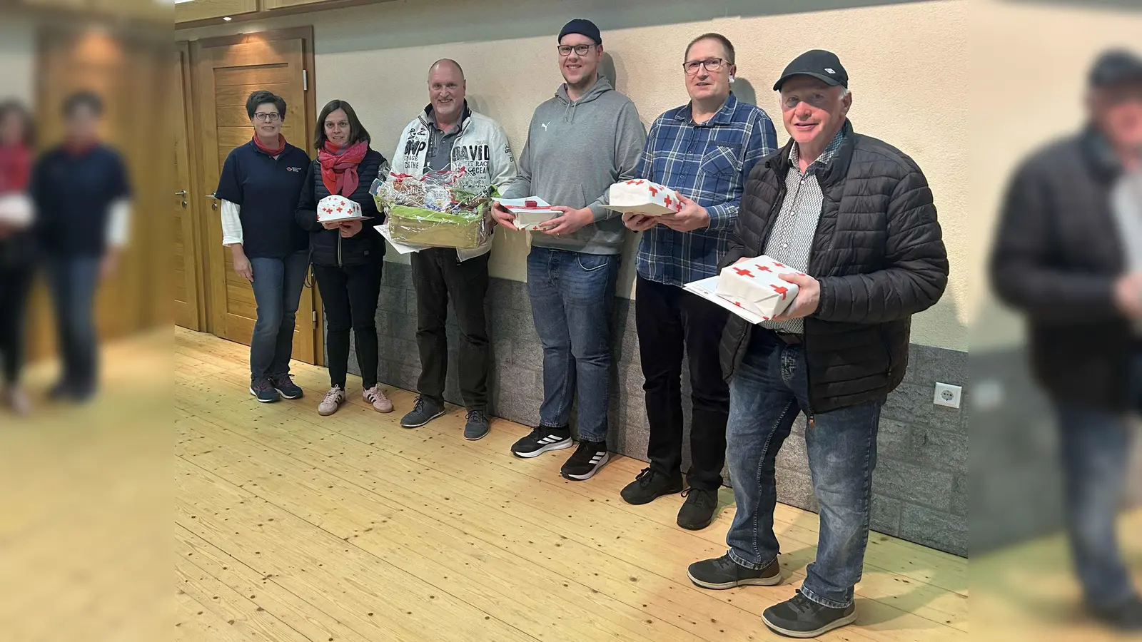 V.l.: Annemarie Papenkordt, Silke Brechtken, Hartmut Pieper, Fabian Kurte, Hermann Sökefeld, Wilfried Dewenter. (Foto: privat)