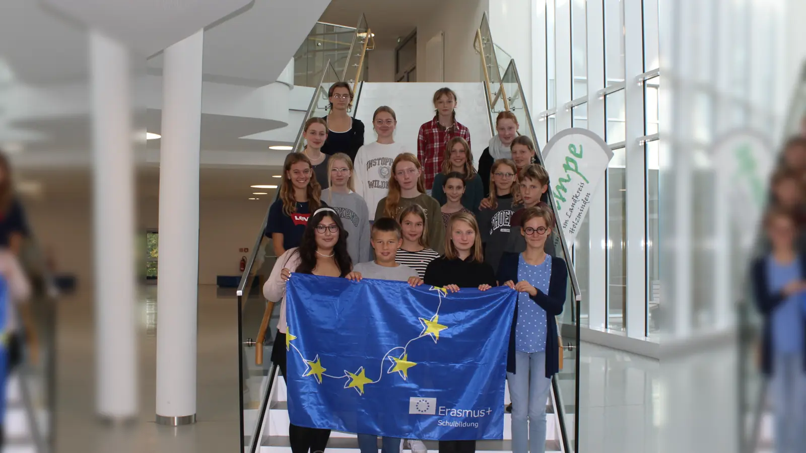 Das Erasmus+-Projekt erhält das eTwinning -Qualitätssiegel 2023. (Foto: privat)