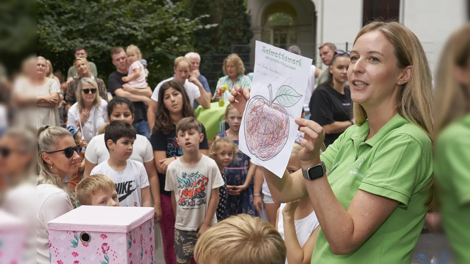 Höhepunkt für die kleinen Besucher: Bei einem Malwettbewerb rund um den leckeren Namensgeber des Festes können attraktive Preise gewonnen werden. (Foto: Stefan Bönning)