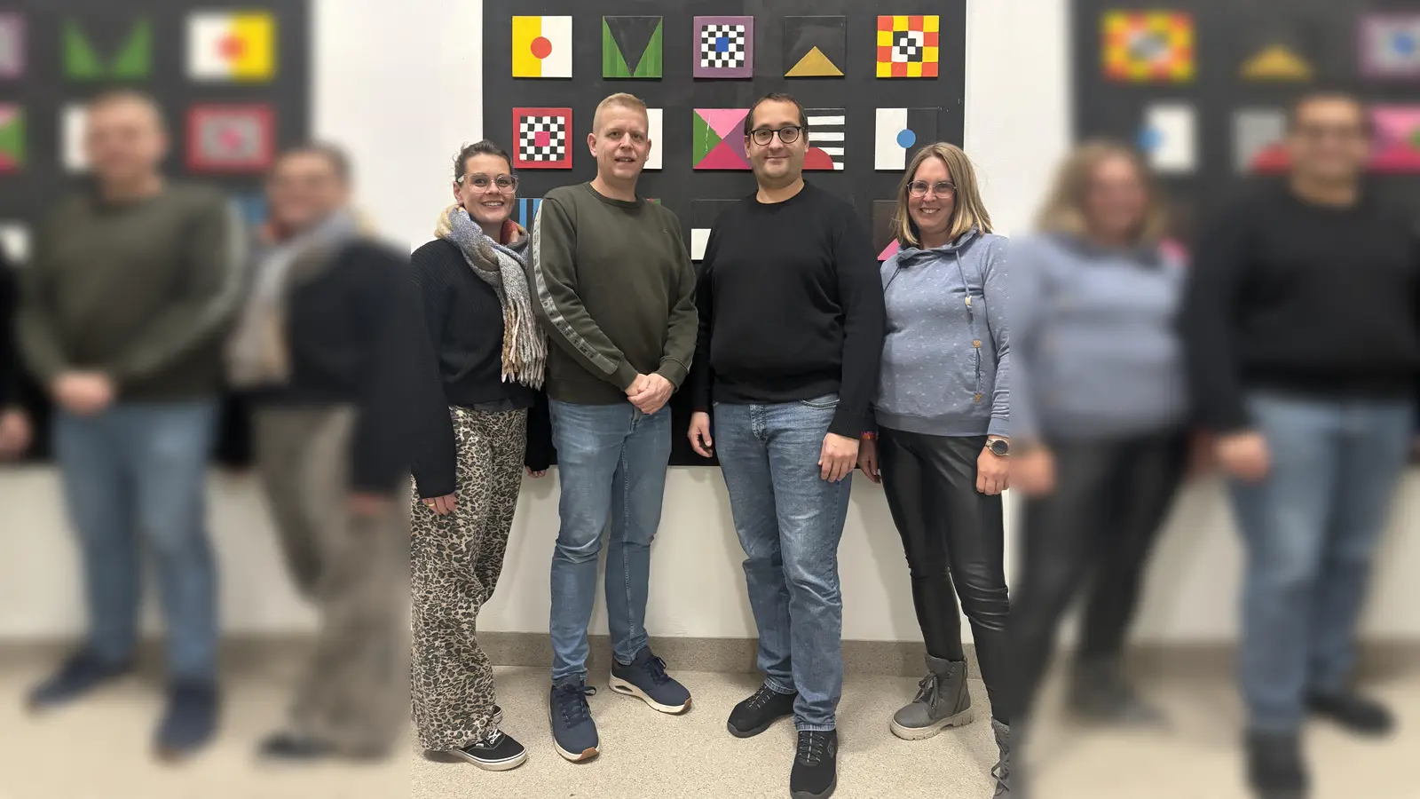 Der Vorstand (v.l.): Caroline Valentin (Schriftführerin), Carsten Berendes (2. Vorsitzender), Kai Amelunxen (1. Vorsitzender), Kirsten Wiegard (Kassiererin). (Foto: privat)