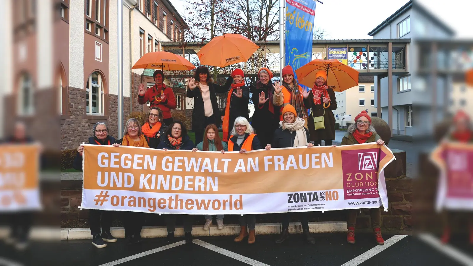 Der Zonta-Club setzt einmal mehr ein Zeichen gegen Gewalt an Frauen und Kindern. (Foto: privat)