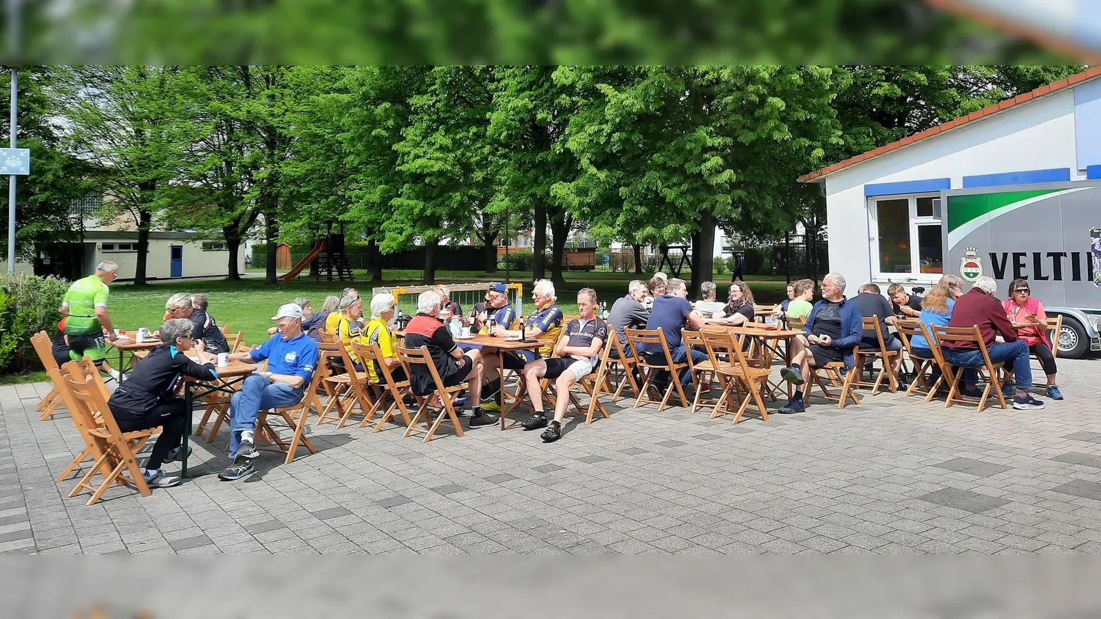 Gute Beteiligung beim Radfahrevent.  (Foto: Carina Schröer)
