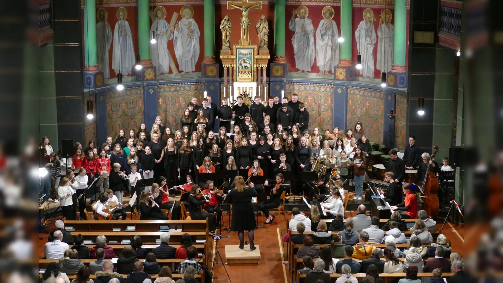Das Konzert findet wie in jedem Jahr in der Kirche der Schule statt.  (Foto: privat)