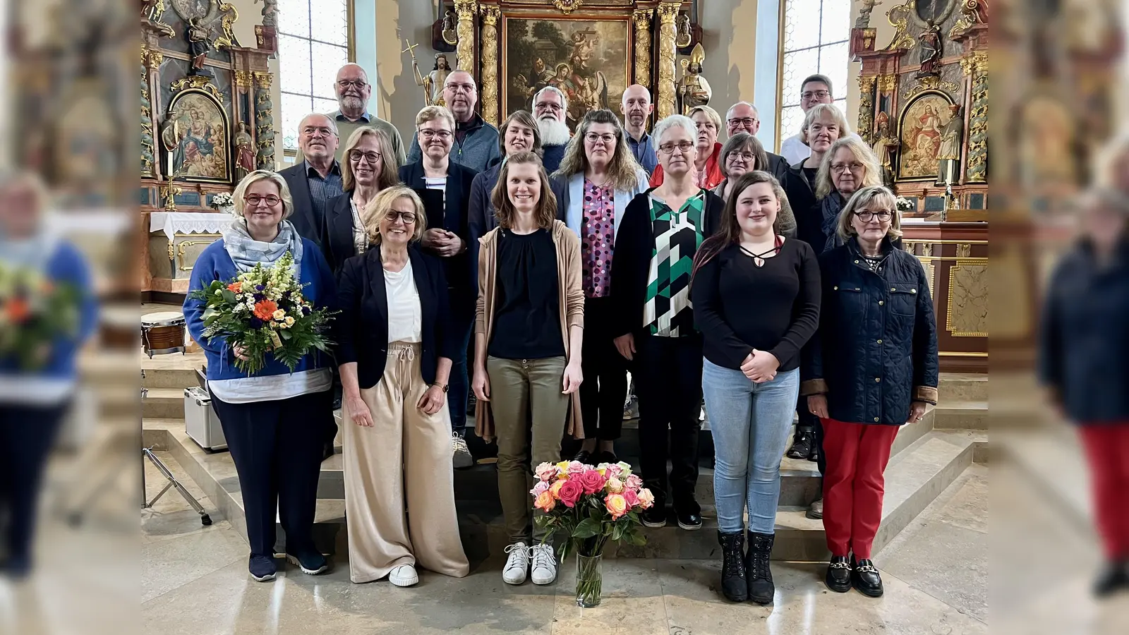 Chor „Saitenwind” verabschiedet langjährige Chorleiterin. (Foto: privat)