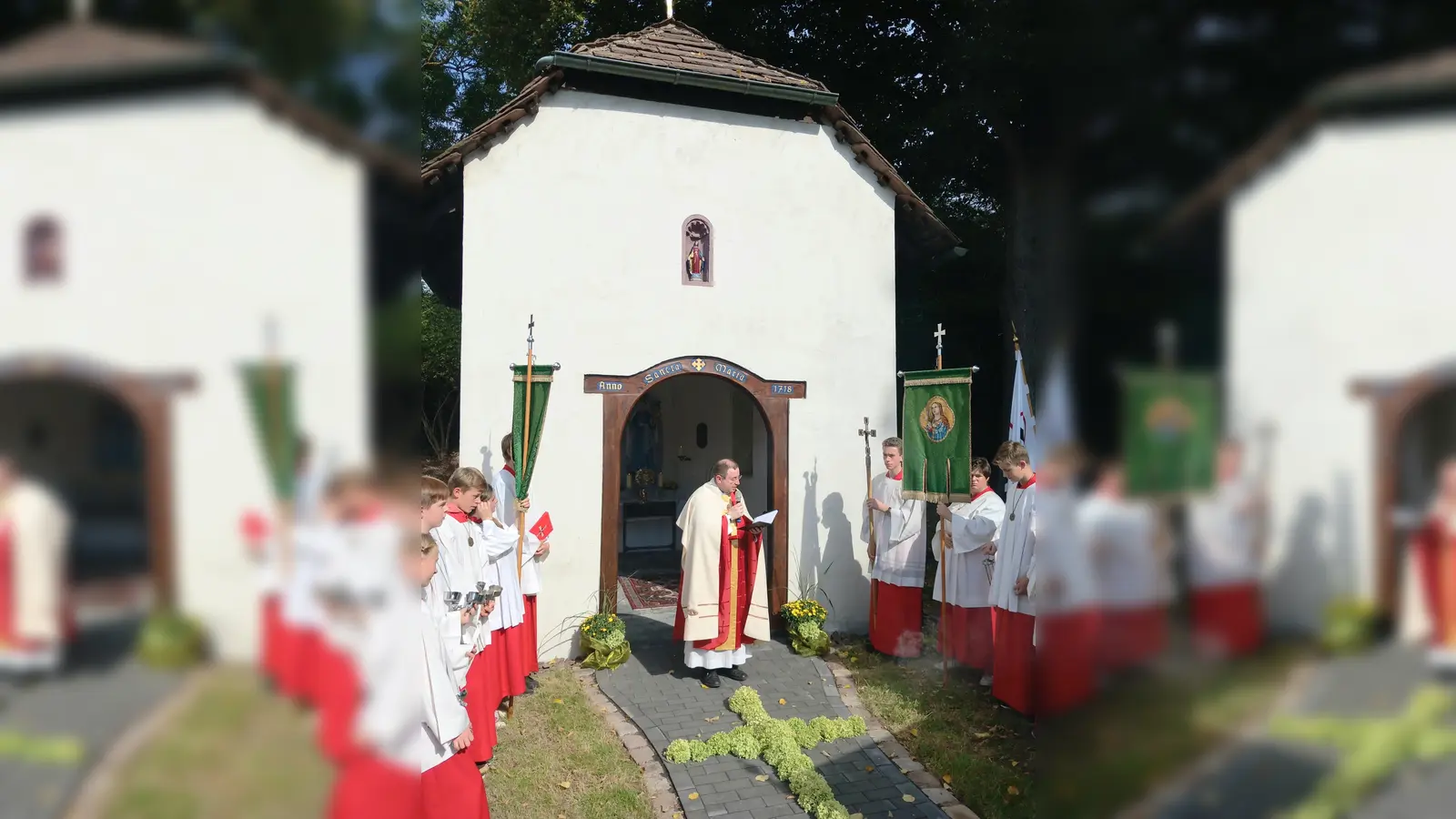 An der Marienkapelle. (Foto: privat)