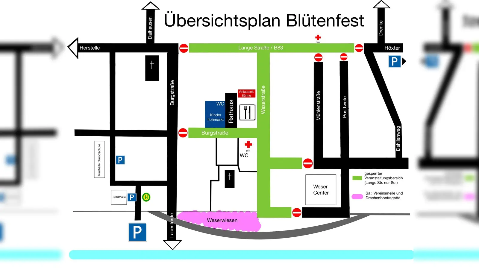 Die Ortsdurchfahrt wird teilweise gesperrt.  (Foto: Beverungen Marketing)