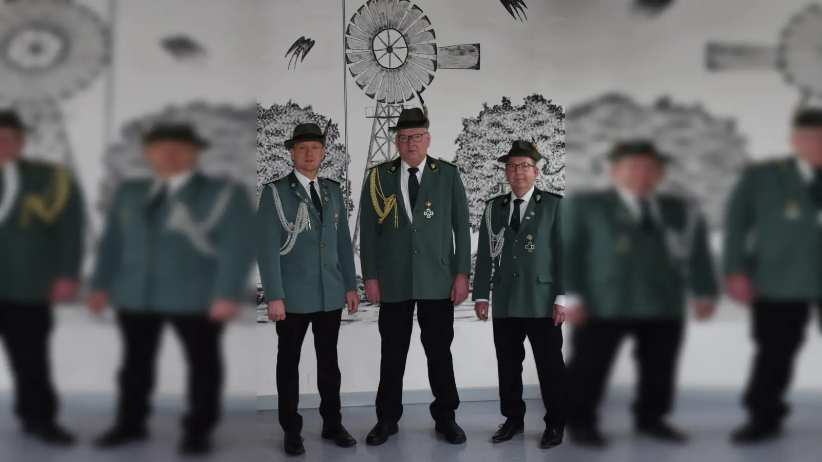 V.l.: Michael Rosche, Werner Reineke und Martin Robrecht. (Foto: privat)