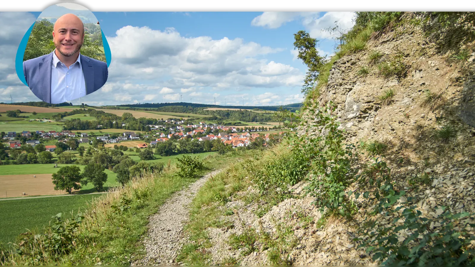 Beste Aussichten: die Eberschützer Klippen. (Foto: Böninng/Sürder)