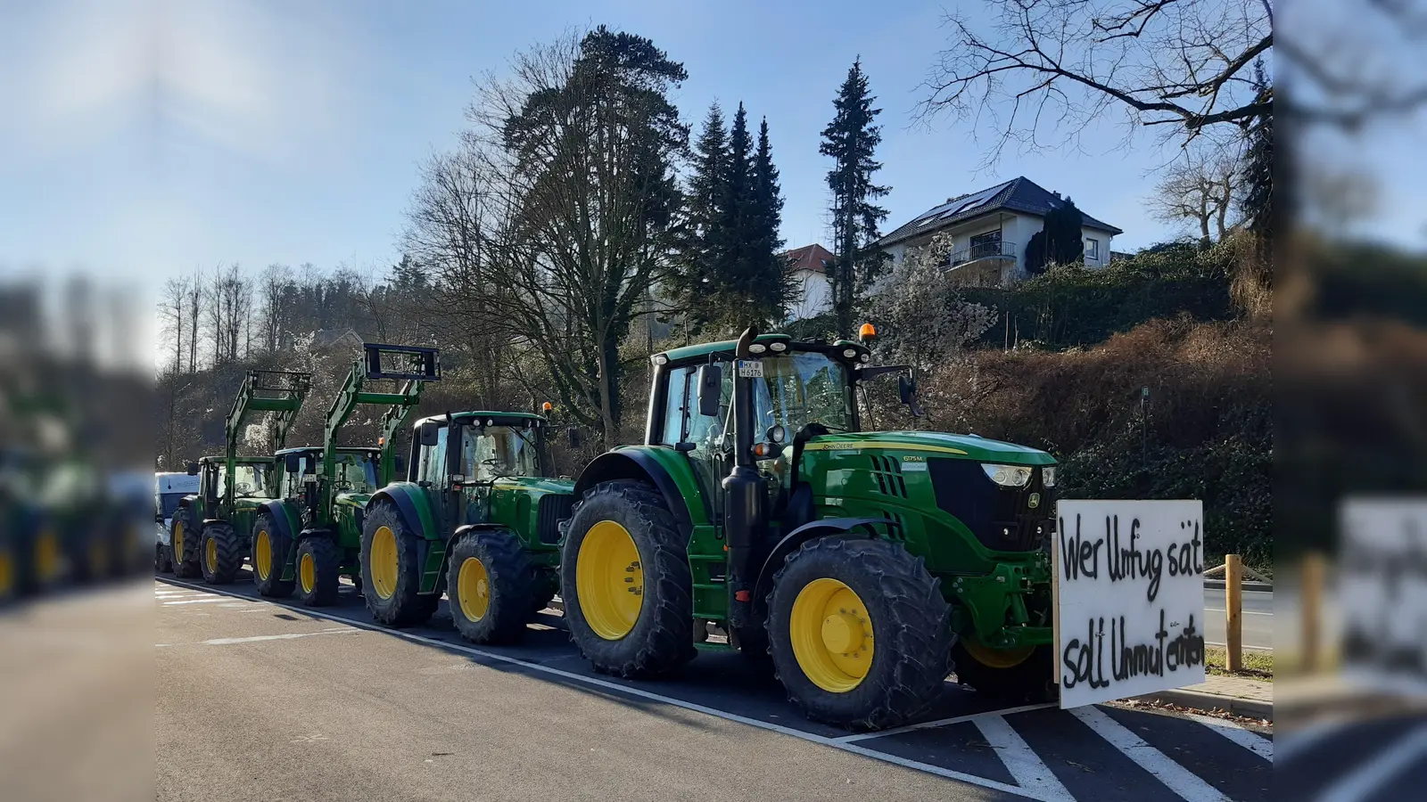 Wer Unfug sät, soll Unmut ernten: Bei einer friedlichen Groß-Demo machten die Landwirte ihrem Ärger über die politischen Entcheidungen der Regierung Luft. (Foto: Marc Otto)