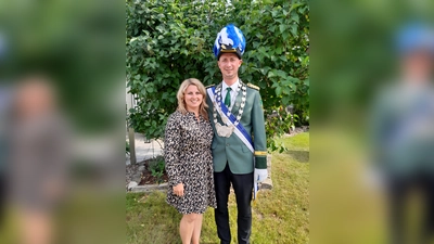 Das Königspaar Dominik Hengst und Nadja Unger. (Foto: privat)