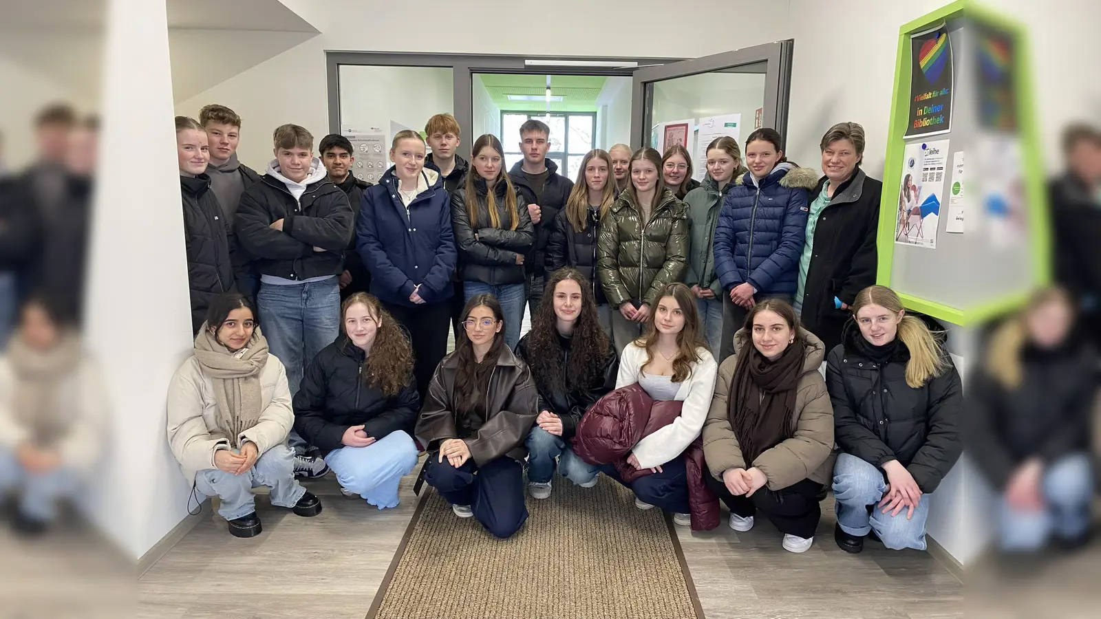 Gruppenfoto des GL-Kurses 10 mit Kursleiterin Sandra Mönnikes. (Foto: Sandra Mönnikes, SGS)