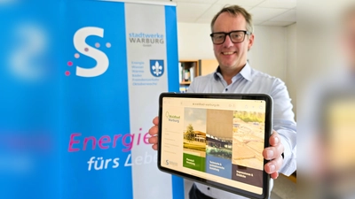Die Website über den Neubau des Waldbads ist online. Leander Sasse, Geschäftsführer der Stadtwerke Warburg GmbH, lädt alle ein, daran teilzuhaben, wie Warburgs neues Waldbad entsteht. (Foto: Stadt Warburg)