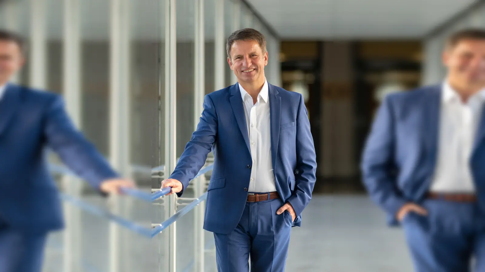Der Landrat des Kreises Höxter, Michael Stickeln, ist Sprecher der Konferenz der Hauptverwaltungsbeamtinnen und -beamten in Ostwestfalen-Lippe. (Foto: Kreis Höxter)