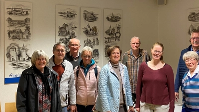 V.l.: Karola Krowarz, Willi Brümmer, Christoph Reichardt, Raimunde Wessler, Brigitte Hartmann, Michael Haneke, Katharina Vieth, Norbert Schröder und Hildegunde Daniel. (Foto: privat)