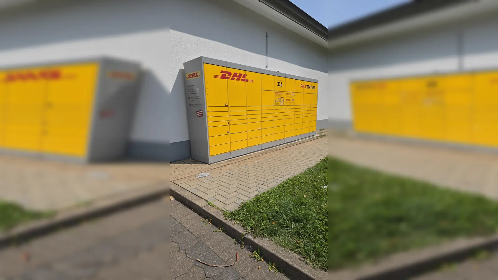 Packstation 216 in Bad Driburg am Netto Markt in der Südstadt. (Foto: privat)