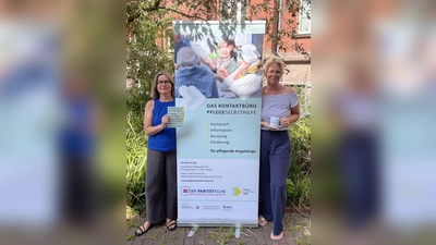 Cornelia Pätzold und Kathrin Groppe bringen pflegende Angehörige zusammen. (Foto: privat)