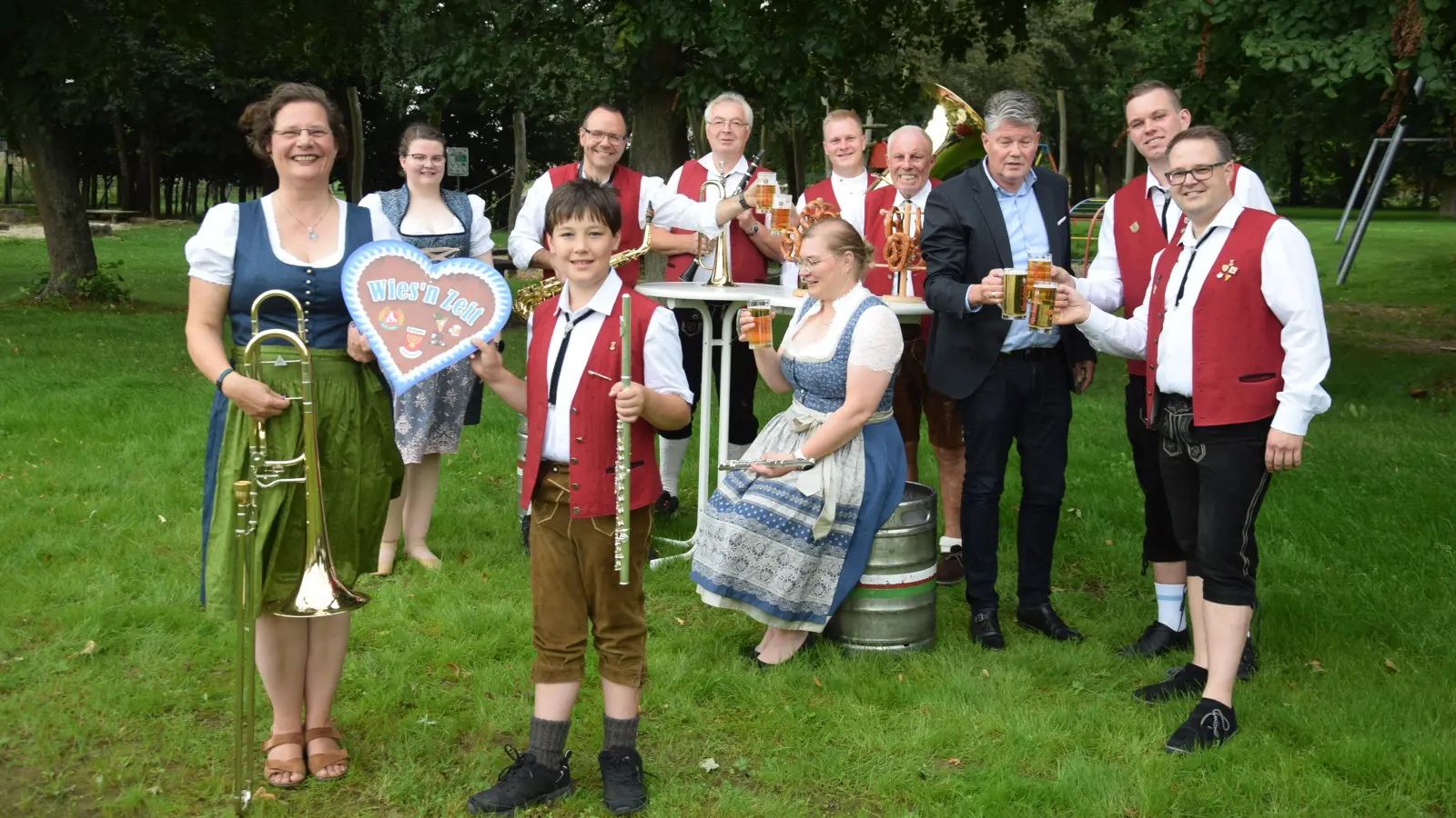 Zur Wies'n Zeit lädt die Blaskapelle Lüchtringen alle Freunde von zünftiger Oktoberfestatmosphäre ein. (Foto: Marc Otto)
