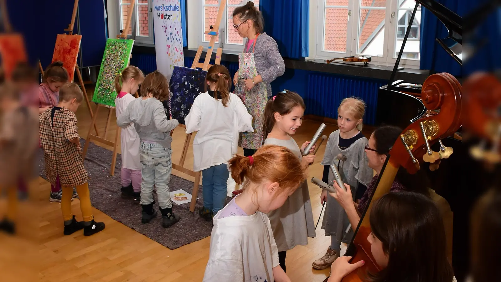 Mit Musik und Farbe die Welt entdecken. (Foto: Stadt Höxter)