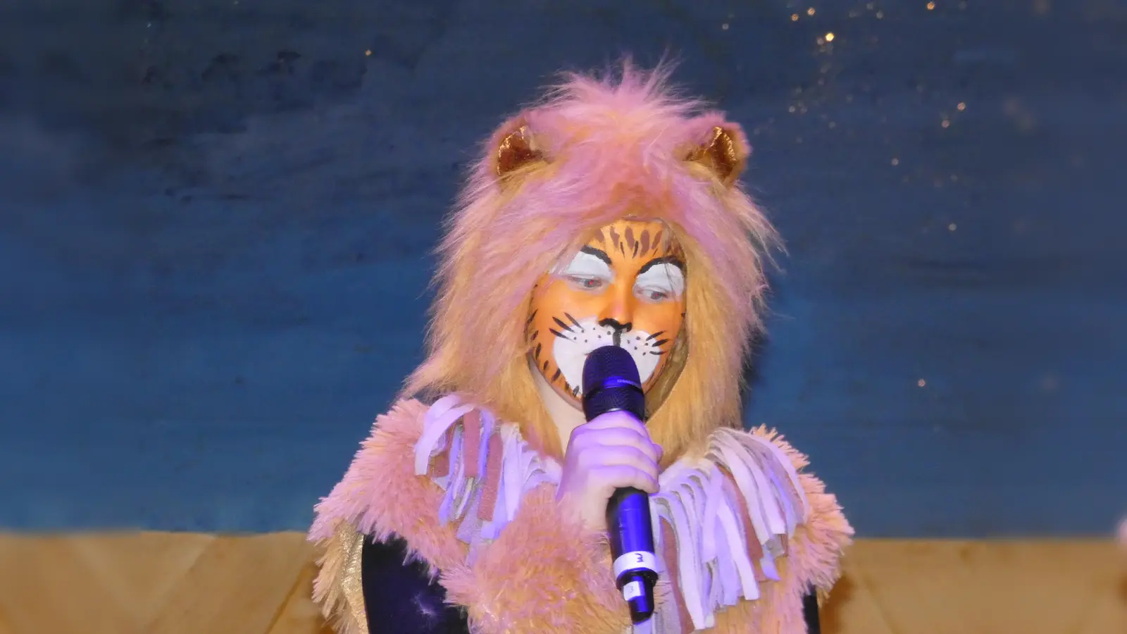 Mia Richter als Löwe (Foto: Grundschulverbund)