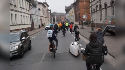 Impression von einer vergangenen Fahrraddemo. (Foto: privat)