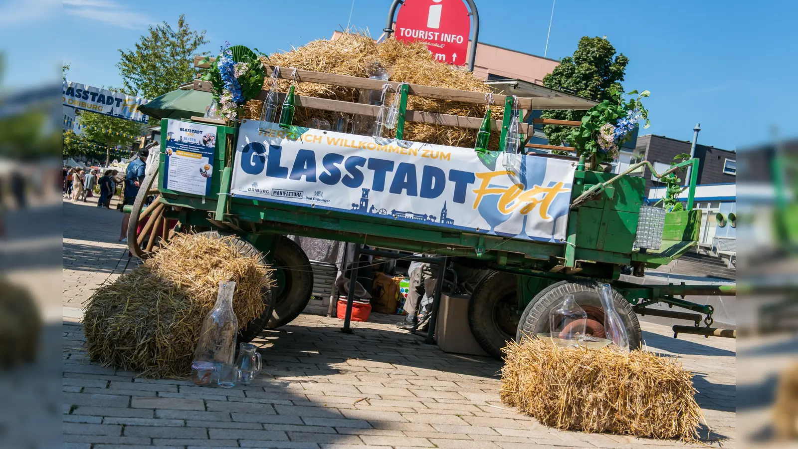 Das Glasstadtfest in Bad Driburgs Fußgängerzone gehört seit vielen Jahren zu den Highlights im Veranstaltungskalender. (Foto: Bad Driburger Touristik GmbH)