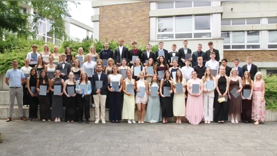 Feierliche Zeugnisvergabe der Abiturienten der Gesamtschule Brakel. (Foto: privat)