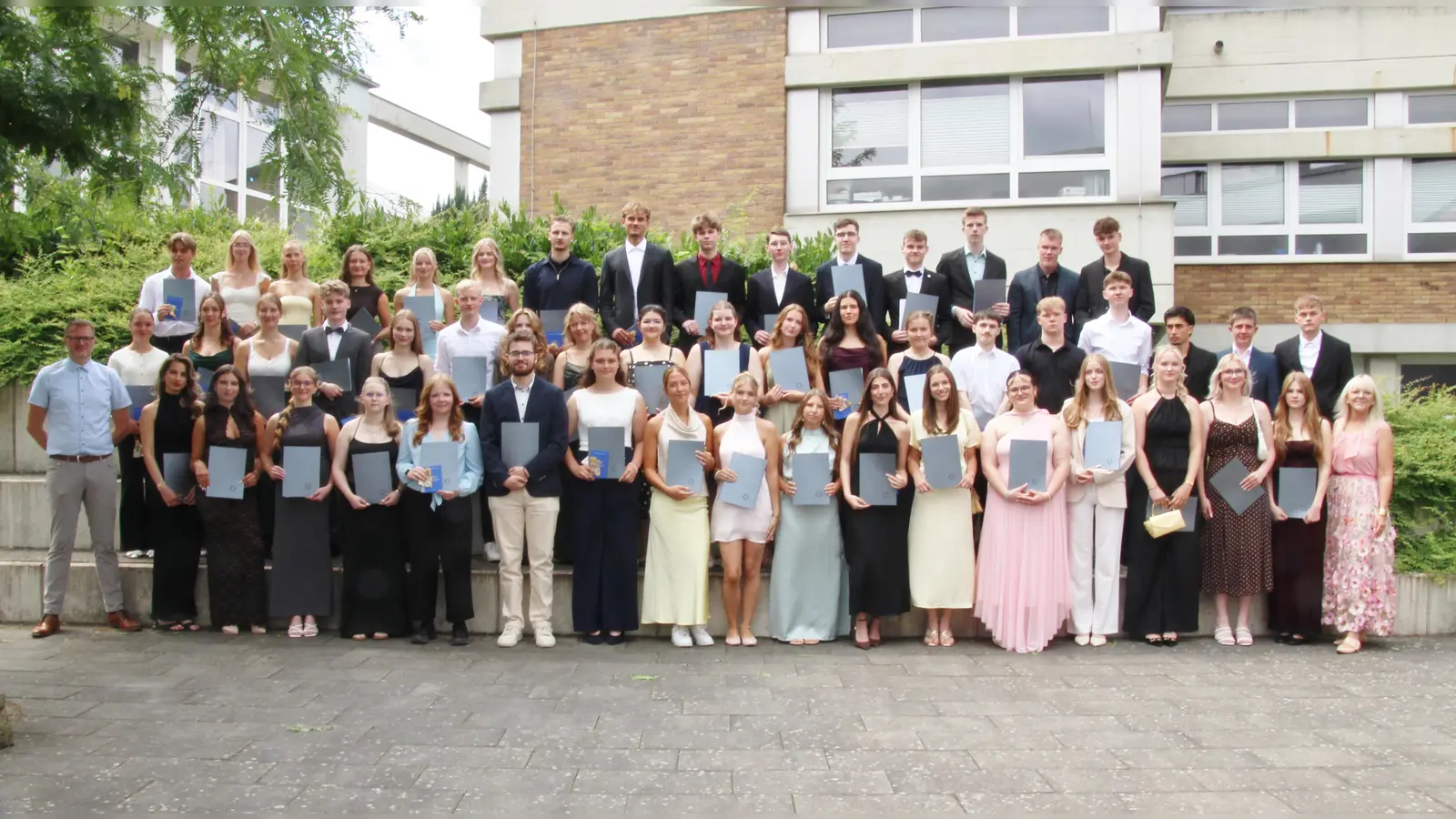 Feierliche Zeugnisvergabe der Abiturienten der Gesamtschule Brakel. (Foto: privat)