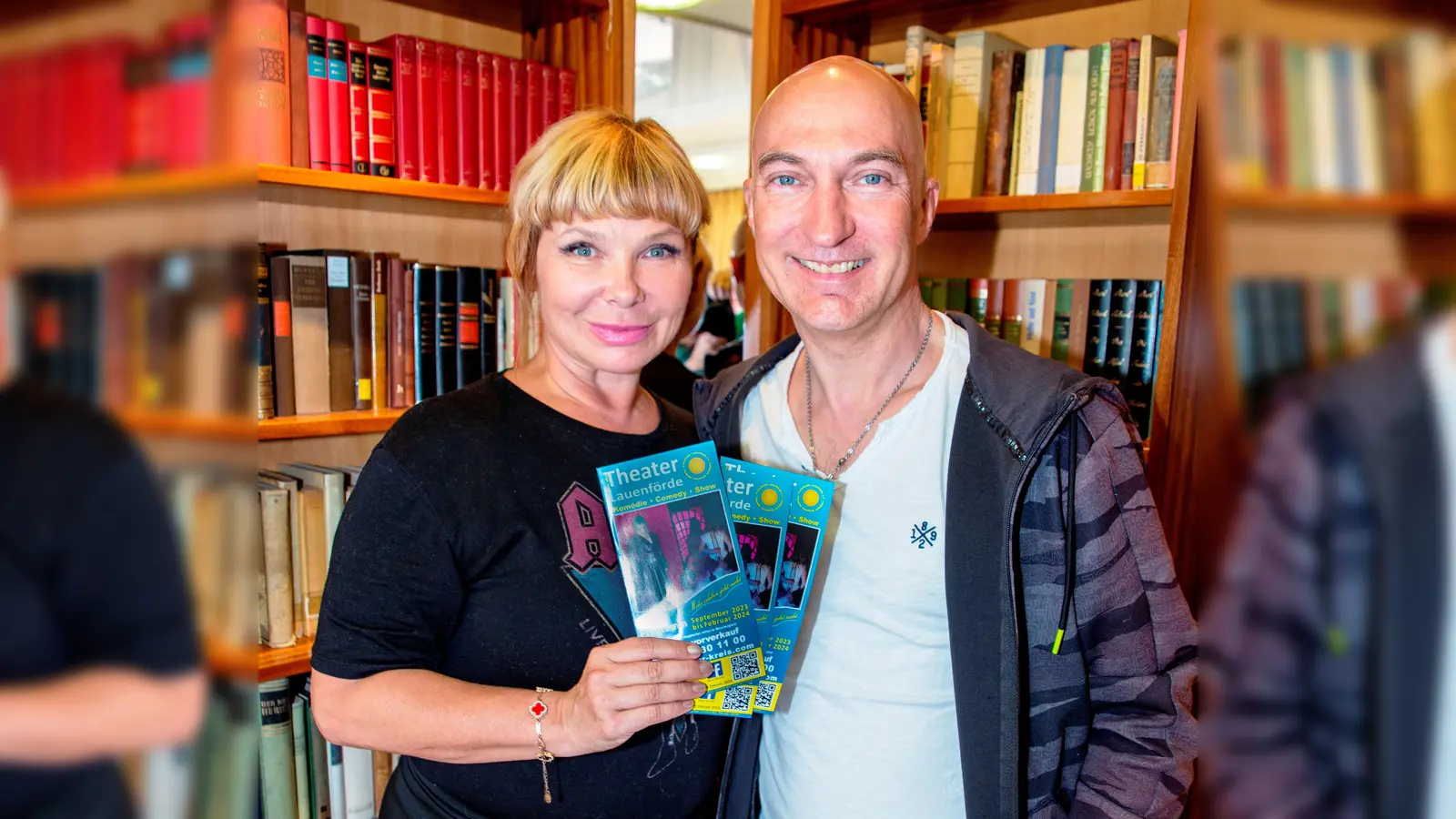 Sandra Steffi und Jörg Lamster ergänzen das Team des Theaters „dolce vita”. (Foto: Theater 'dolce vita')