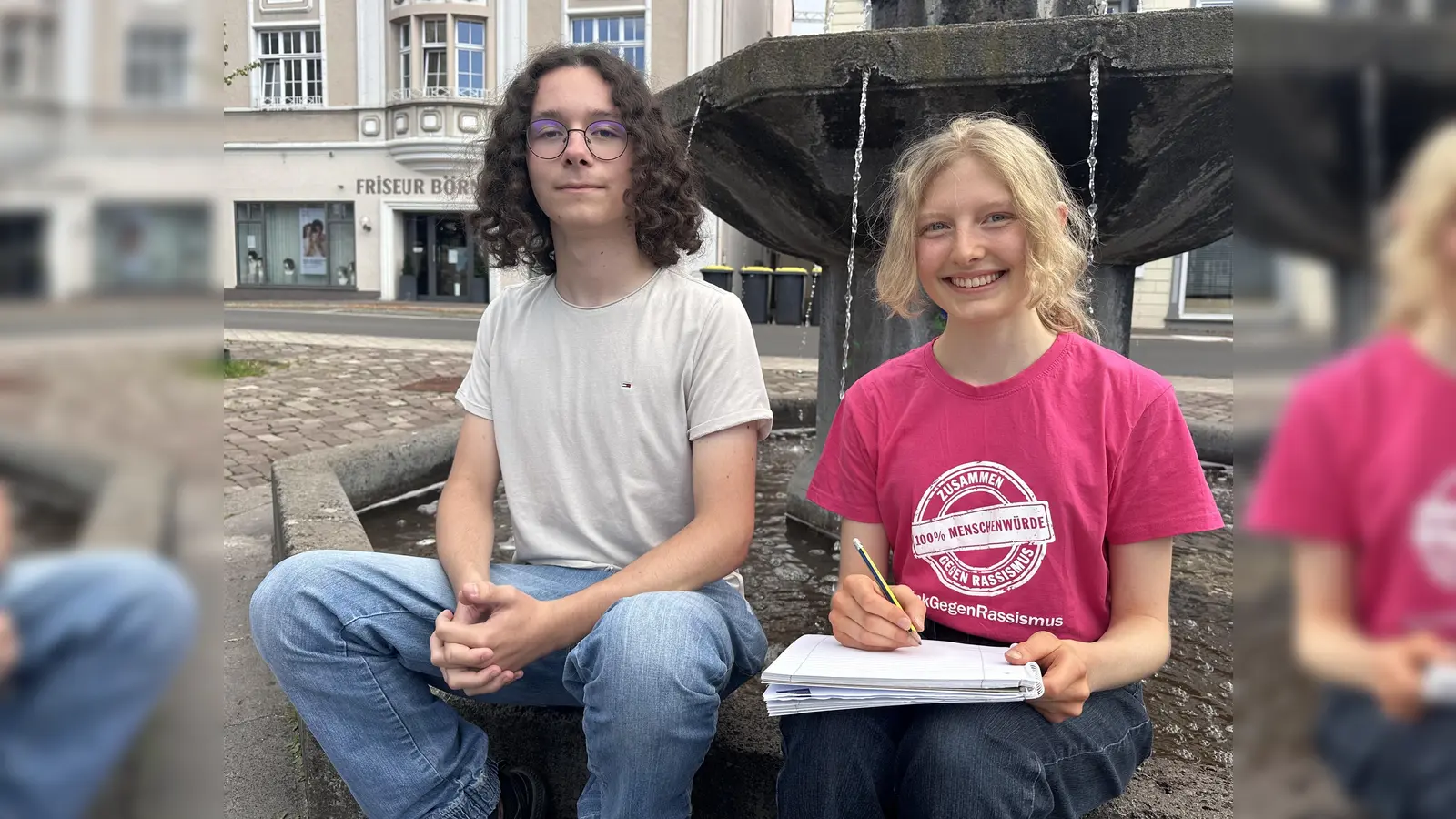 Leif Helg und Male Hancken. (Foto: privat)