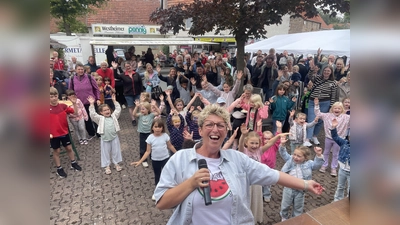 Beim Auftritt von Isa Glücklich kam Stimmung auf. (Foto: privat)