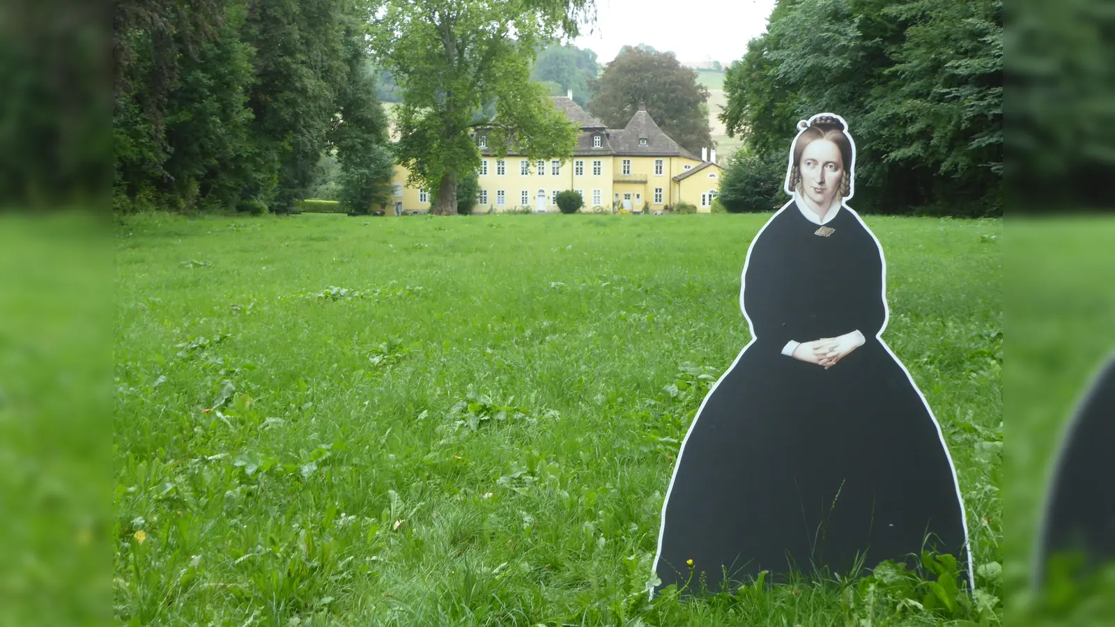Startpunkt der Wanderung ist das Haus Bökerhof in Bökendorf, wo Annette von Droste-Hülshoff mehrmals bei ihren Verwandten mütterlicherseits zu Besuch war. (Foto: Bernhard Aufenanger)