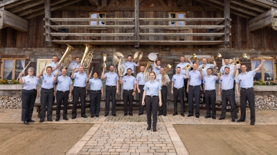 Die Egerländerbesetzung des Heeresmusikkorps Kassel. (Foto: privat)