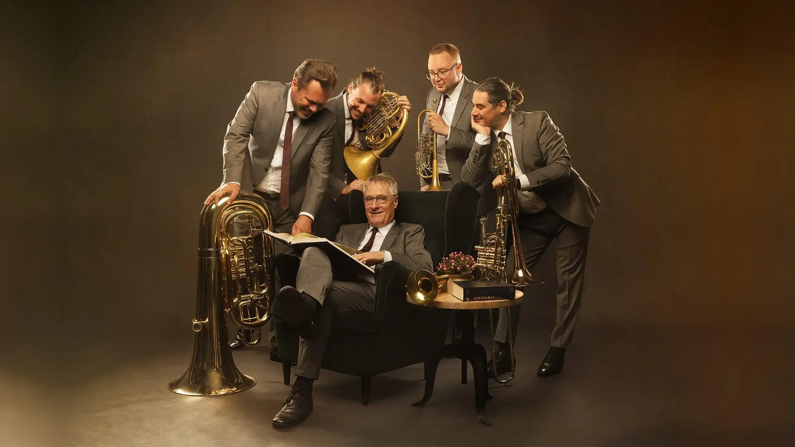 Das Quintett „Calssic Brass”. (Foto: privat)